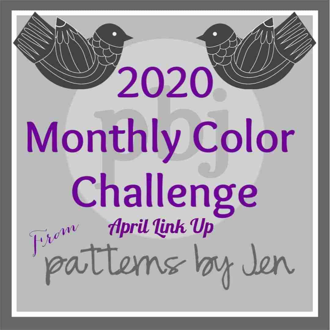 2020 Monthly Color Challenge April